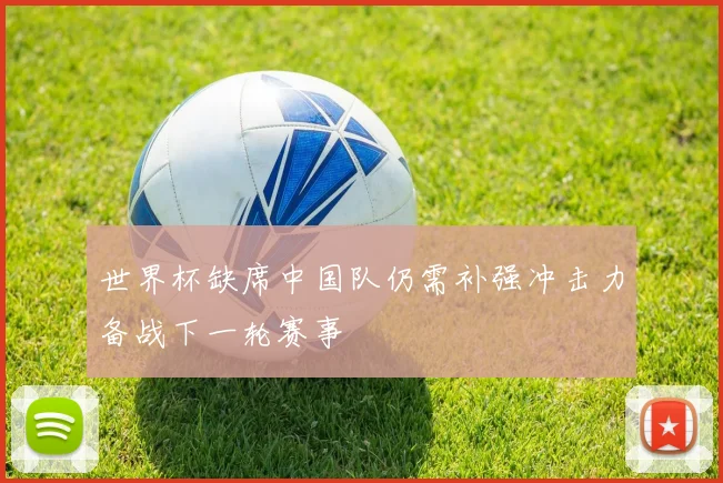 世界杯缺席中国队仍需补强冲击力备战下一轮赛事