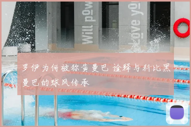 罗伊为何被称黄曼巴 诠释与科比黑曼巴的球风传承